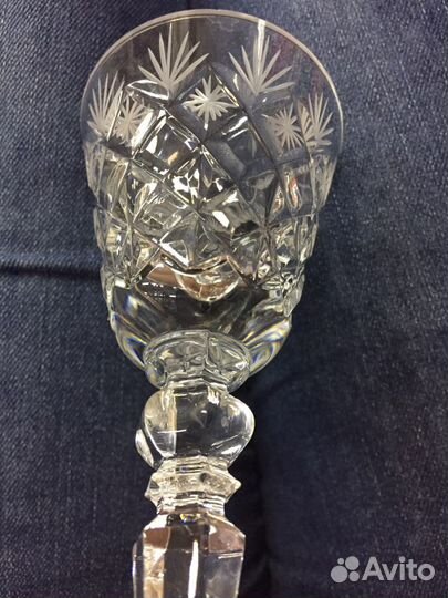 Стакан пр-ва Чехия. Фужеры на счастье. Bohemia