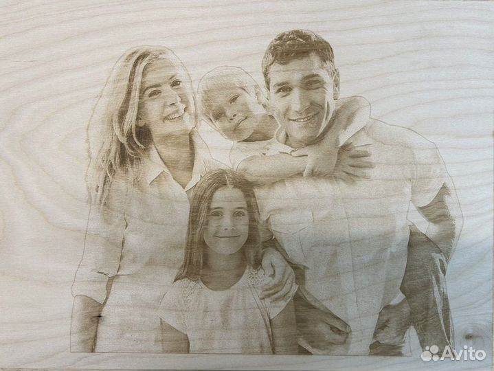 Лазерная гравировка (картины на дереве)