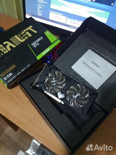Видеокарта 1660 super Gaming Pro OC