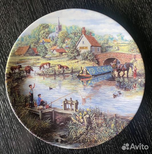 Декоративная тарелка Wedgwood/Danbury Mint