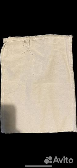 Мешки белая двунитка 32х22 см