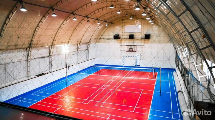 Аренда зала для бадминтона