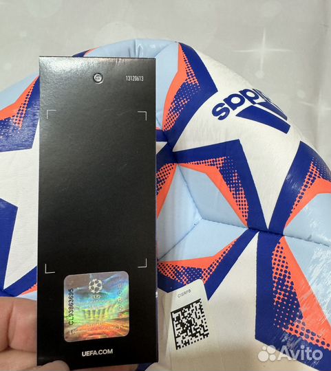 Мяч футбольный Adidas FIN 20 TRN. Новый