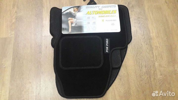 Коврики текстильные Ford S-Max 5 мест, с 2006г