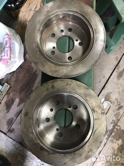 Диски тормозные задние Камри 40