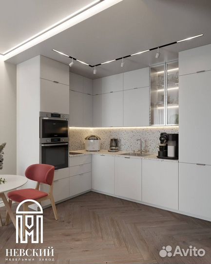 Современный кухонный гарнитур под ключ