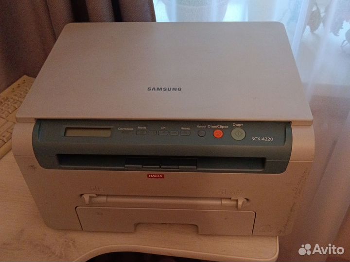 Мфу лазерный Samsung SCX4220, чёрно-белый