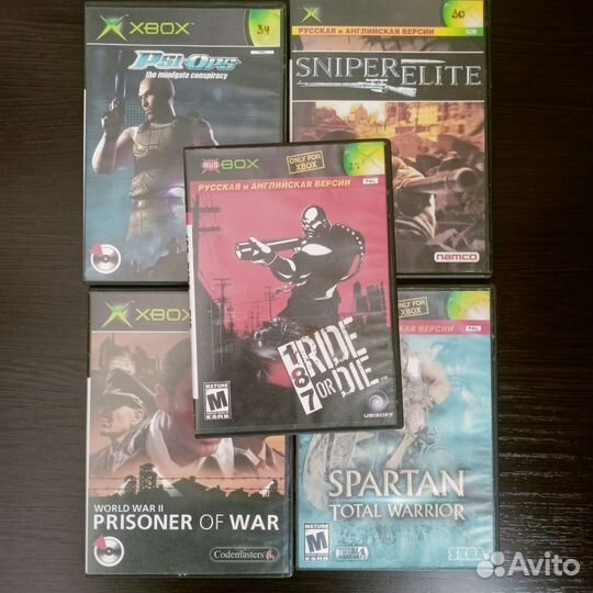 Диски на Xbox Original