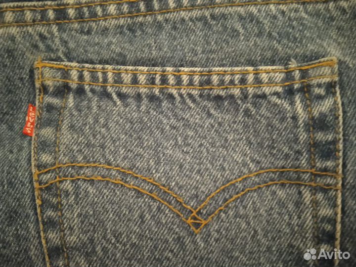 Женские джинсы Levis 501 W28L34 размер 42