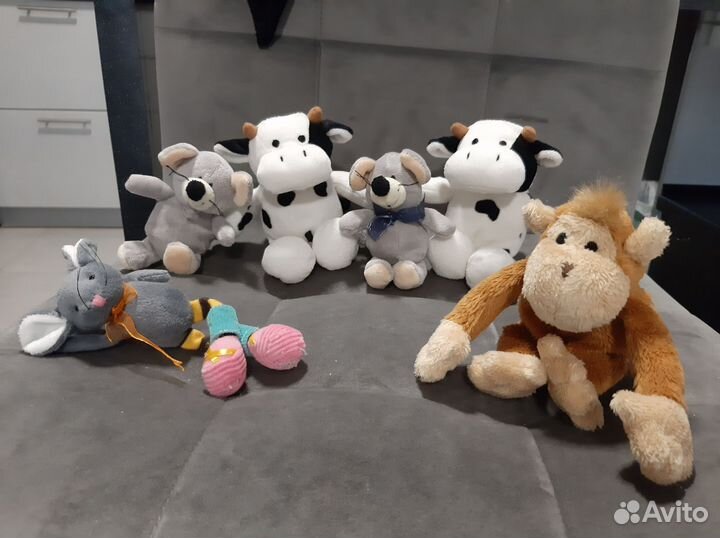 Мягкие игрушки из макдональдса и другие