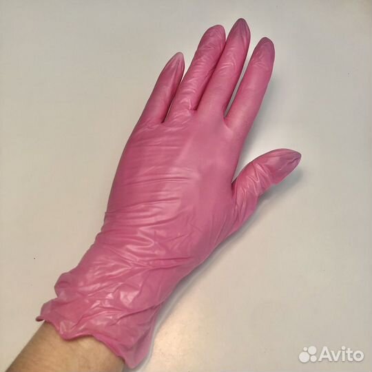 Перчатки нитриловые