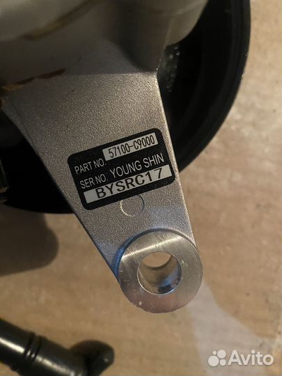 Насос гур hyundai solaris 1