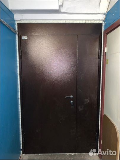 Дверь металлическая на этаж, в секцию