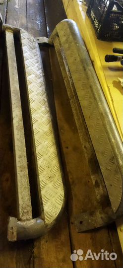 Пороги на УАЗ, кенгурин для запасного колеса