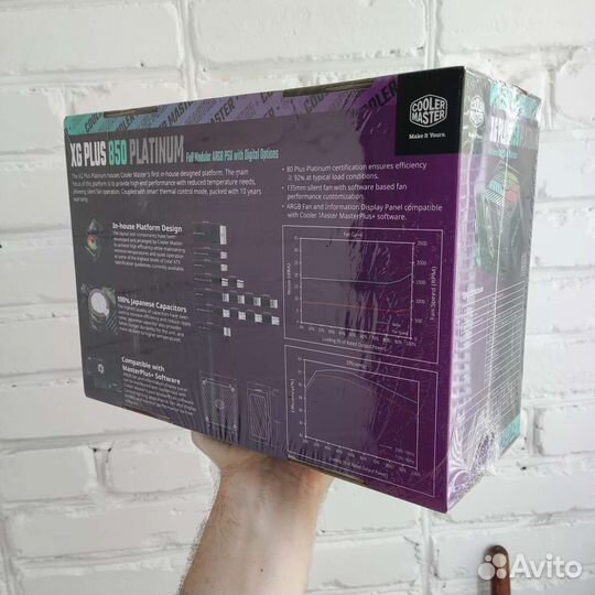Блок питания Cooler Master XG850 Plus Platinum