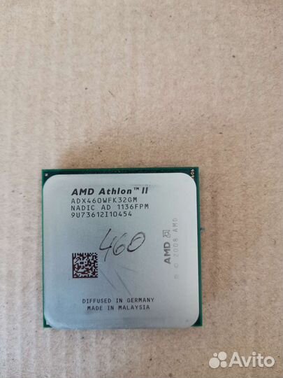 Процессор amd athlon 2 adx460