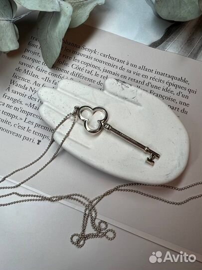 Tiffany подвеска ключ с цепочкой