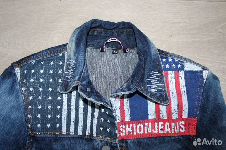 Джинсовая куртка мужская
