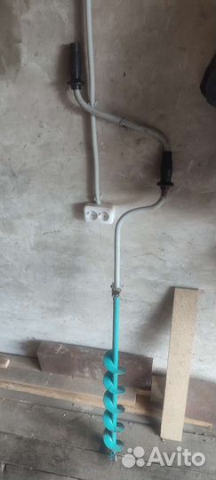 Бур ручной для льда