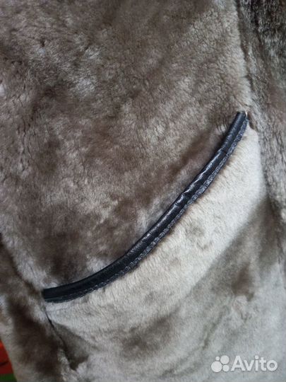 Мутоновая шуба 50 размер