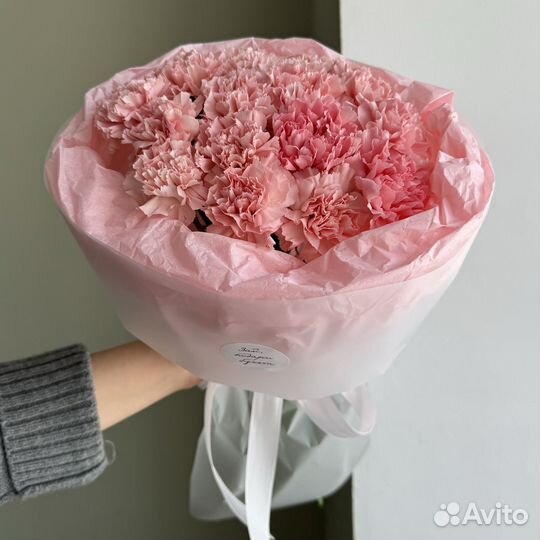 Букет «Воздушный» с диантусами