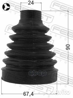 Пыльник шруса внутреннего (комплект) 1015T300 F