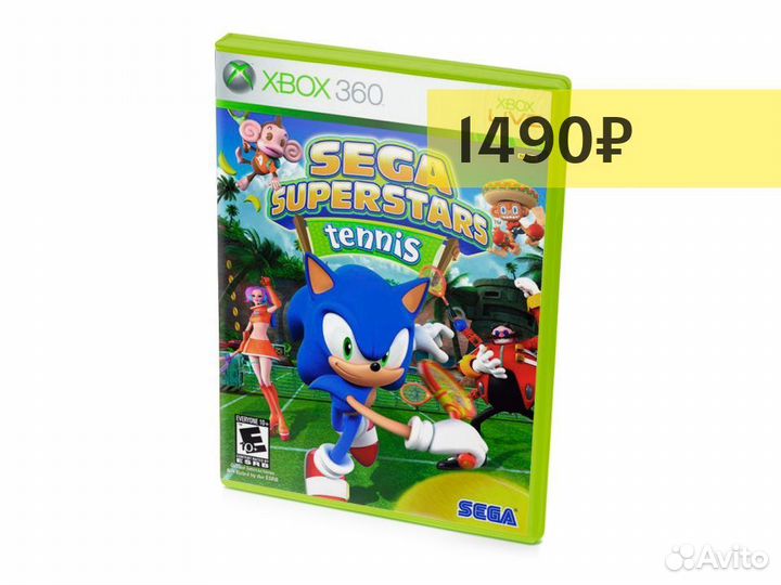 Sega Superstars Tennis, б/у, английский (Xbox360)