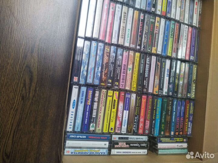 Аудиокассеты поп эстрада 115 штук