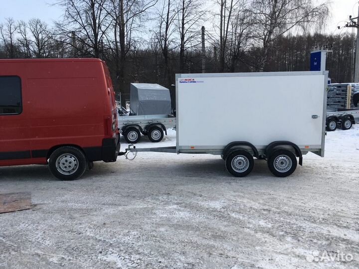 Прицеп фургон мзса 817783.001, Двухосный