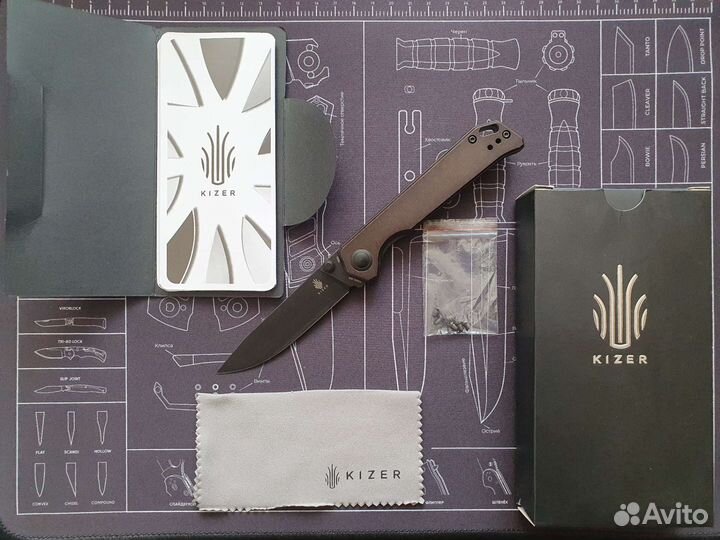 Складной нож Kizer Begleiter 2.0 Copper V4458.2E8