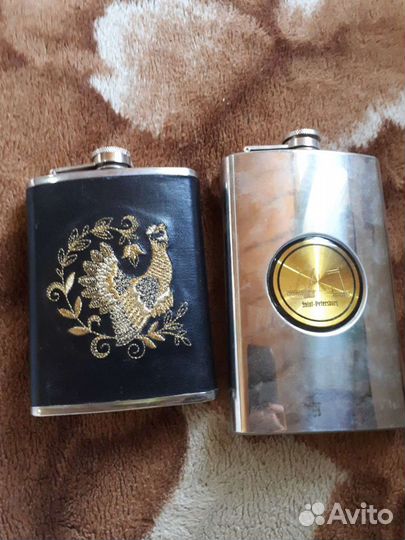 Фляжки из нержавейки подарочные