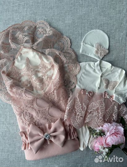 Комплект на выписку весна/лето/осень