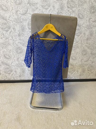 Купальник на 5-6 лет, коралки, пляжное платье