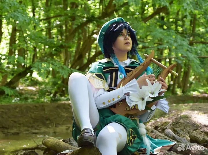 Косплей костюмы Венти (новогодний и классический)