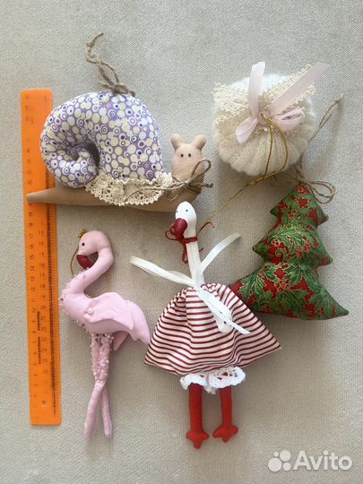 Новогодние игрушки набор
