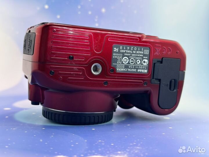 Nikon D3100 Kit 18-55mm Red (sn 02418)