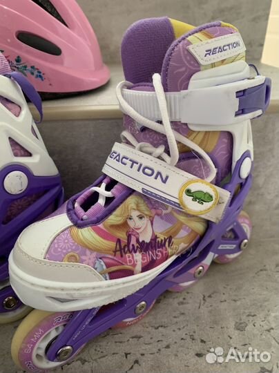 Детские ролики и защита