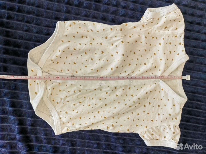 Боди с коротким рукавом 74-80