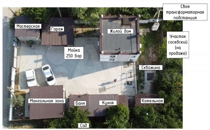 Дом 90 м² на участке 10 сот.