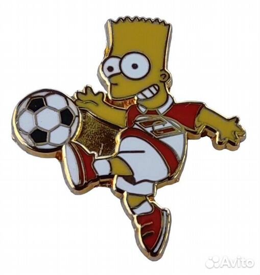 Значки мультяшки Спартак цена за штуку