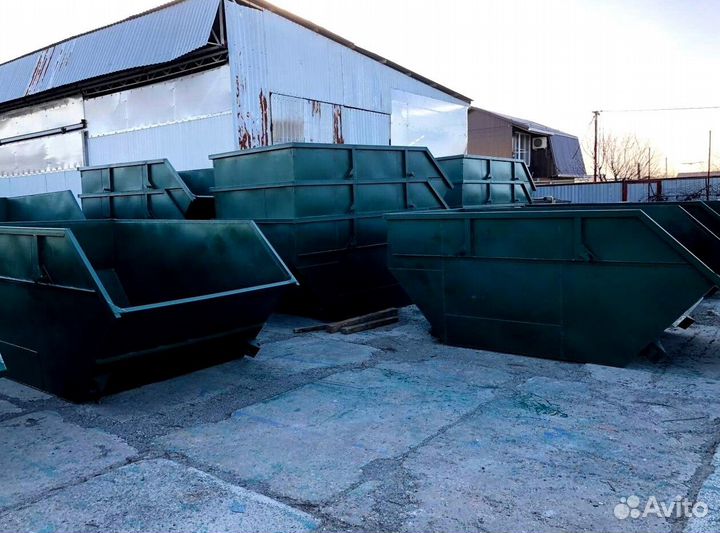 Бункер для мусора, контейнер 8 м3. Арт 4845