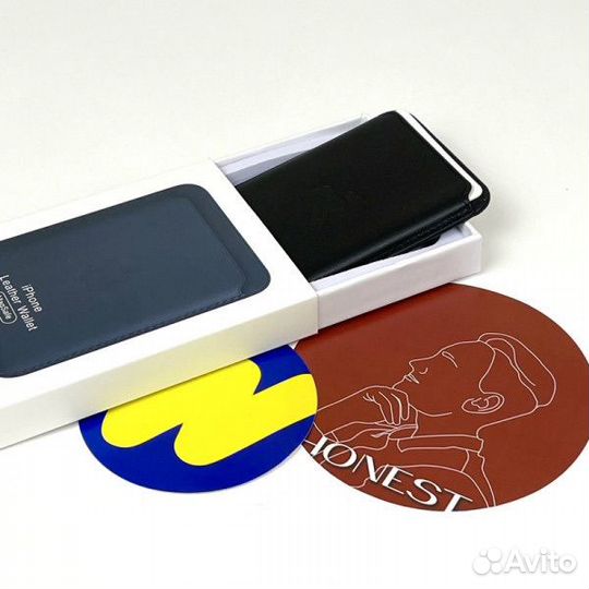 Кошелёк Leather Wallet MagSafe для iPhone