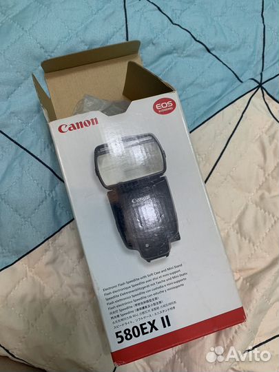 Вспышка canon 580 ex II