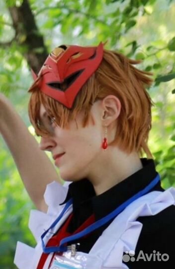 Парик на Тарталию из Genshin Impact