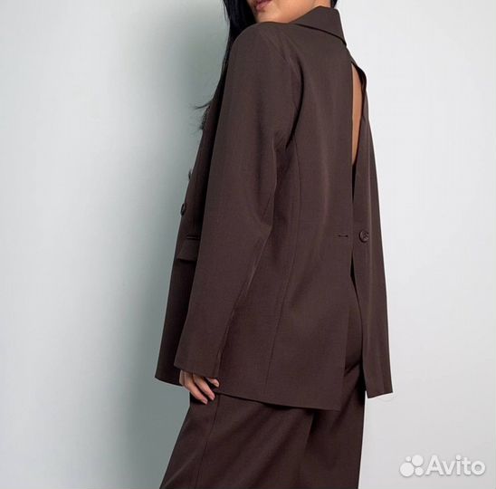 Брючный костюм оверсайз