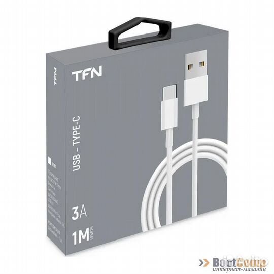 Кабель TFN USB Type-C - USB 1 метр белый (TFN-cusbcusb1mtpwh)