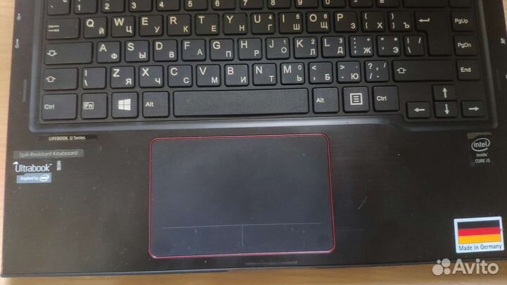 Ультрабук fujitsu с сенс. экраном