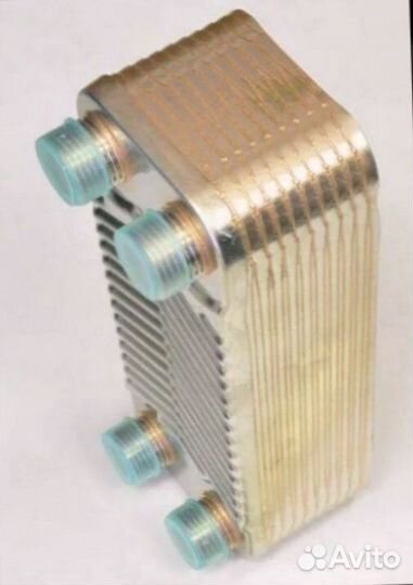 Теплообменник паяный на отопление 7 кВт