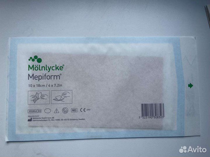 Силиконовый пластырь мепиформ (mepiform by)