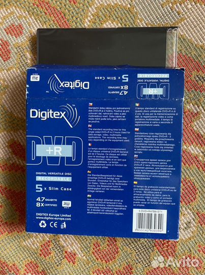 Диски DVD +R 4.7 gb